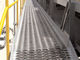 Planche de plaque métallique de contrefiche de poignée d'anti dérapage léger râpant pour le passage couvert fournisseur