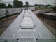 Plancher discordant de contrefiche de poignée de sécurité de poignée de la perforation O d'aluminium pour la protection de passage couvert fournisseur