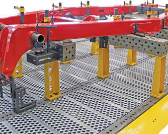 Plancher discordant de feuillard de la perforation O de poignée de sécurité de contrefiche perforée en aluminium de poignée fournisseur